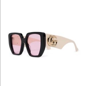GUCCI GG0956S002 sunglasses PINK LENSES 💕